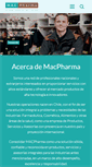 Mobile Screenshot of macpharma.cl
